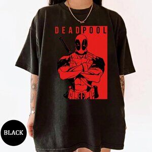 Marvel Deadpool Two-Toned Portrait Unisex T-shirt 181